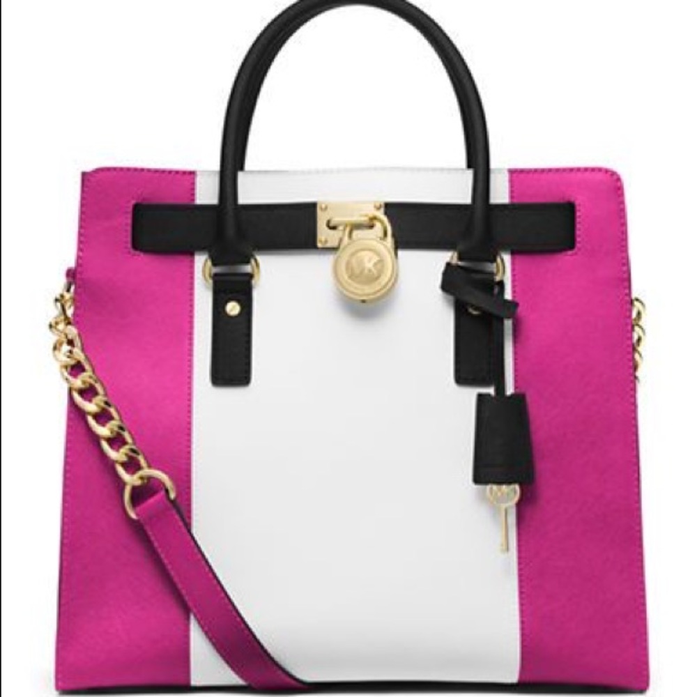 Authentic Michael Kors Large Hamilton Purse